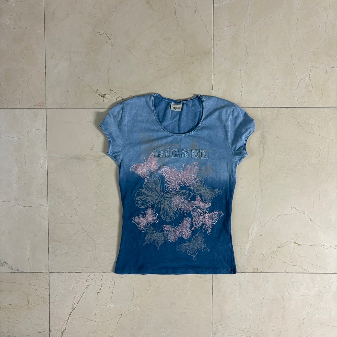 Diesel Butterfly Gradient Tee 상품이미지5