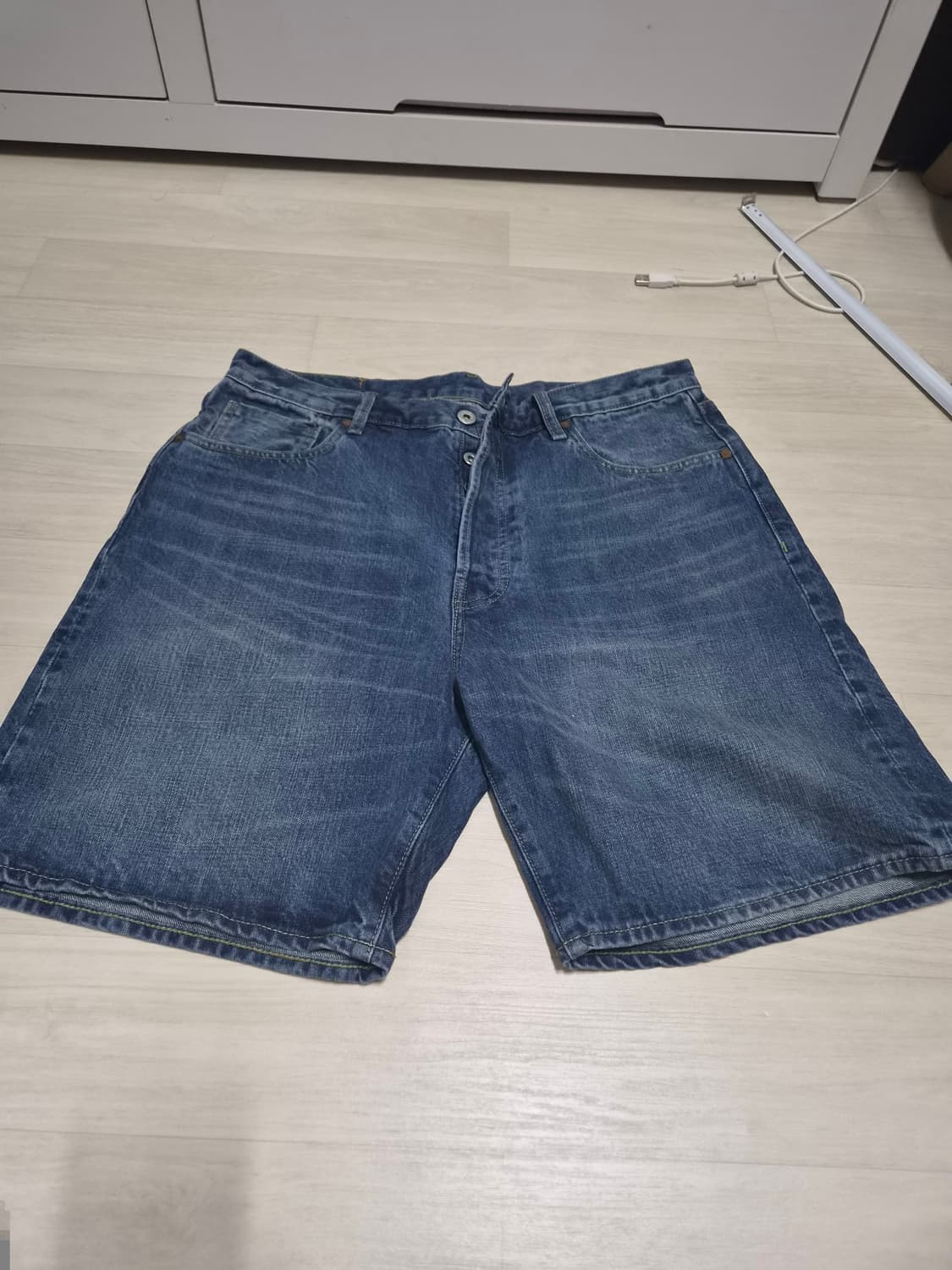 아웃스탠딩 셀비지 청반바지 34 상품이미지1