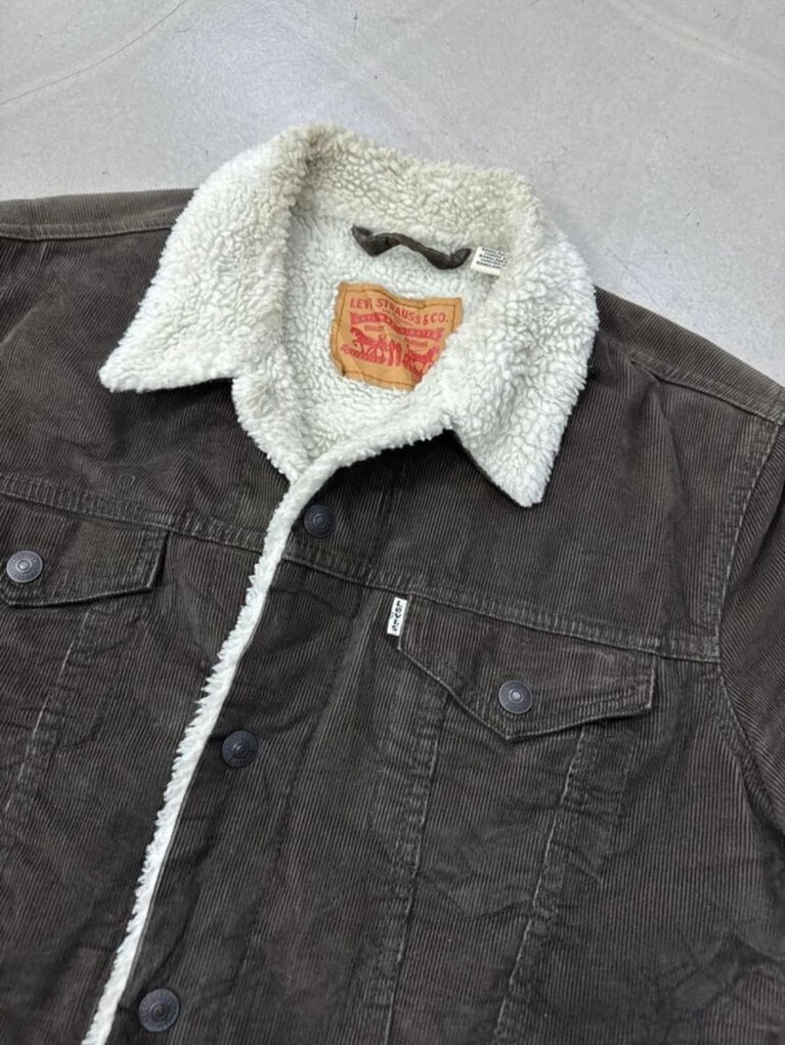리바이스 코듀로이 양털자켓 M 상품이미지4