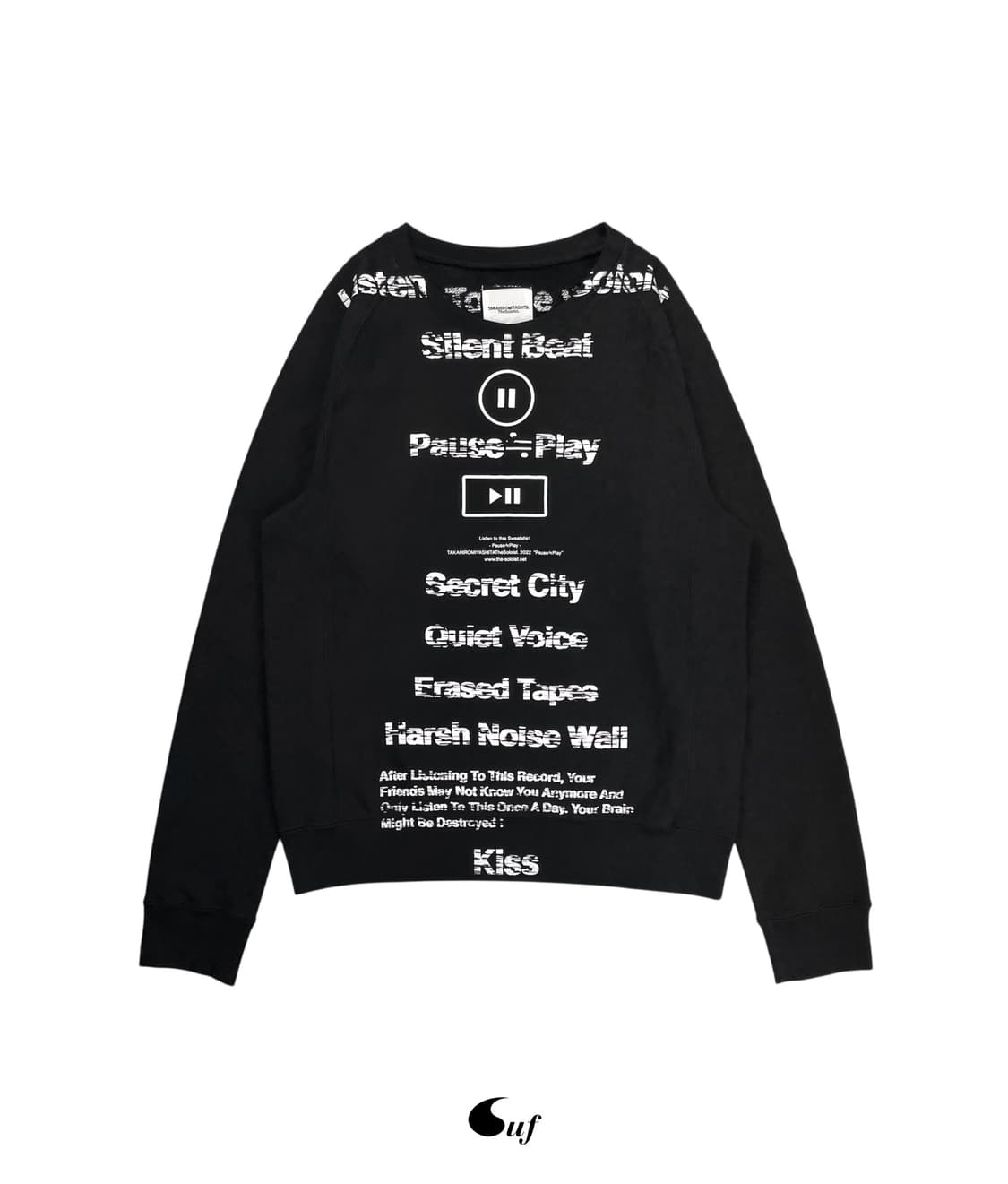 Pause≒Play sweatshirt 상품이미지1