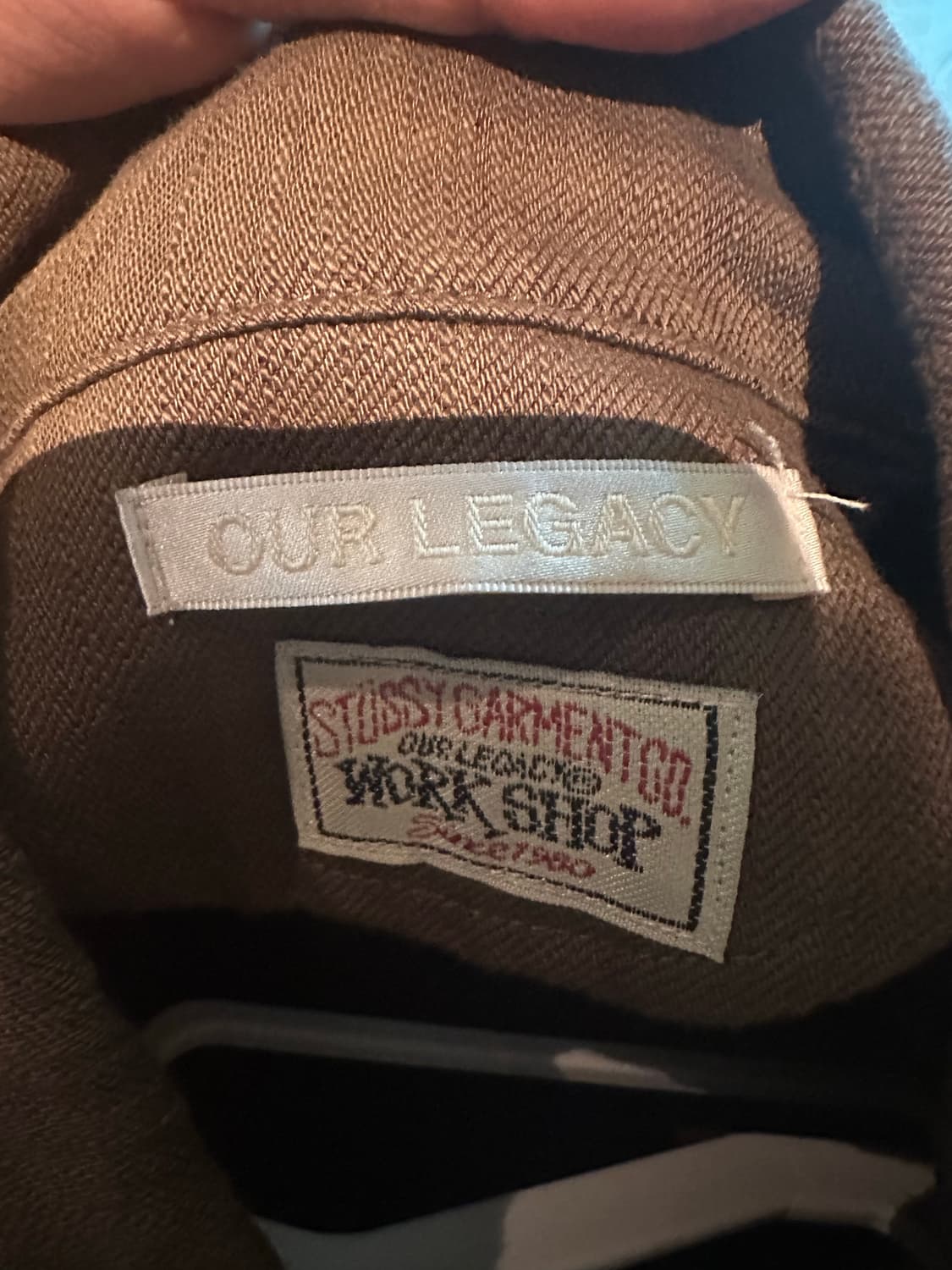 스투시 x 아워레가시 워크샵 파라레스큐 자켓 머드 블랙 상품이미지3