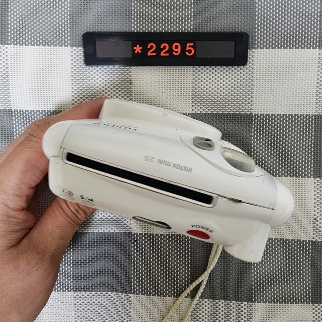 후지 인스탁스 미니 25 화이트 폴라로이드 카메라 상품이미지2