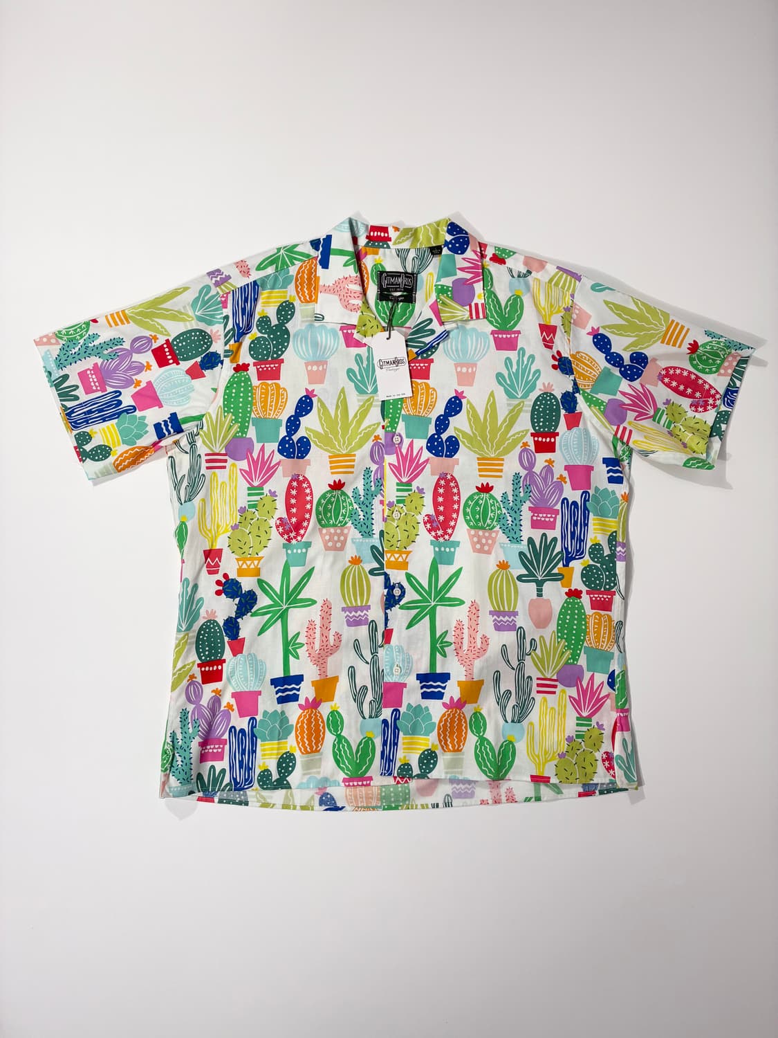 짓먼 빈티지 로스 캑터스 캠프 셔츠 멀티컬러 상품이미지1