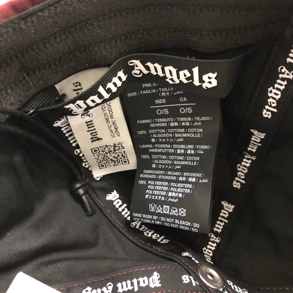 팜앤젤스 palm angels 엔젤 팜트리 자수 볼캡 모자 상품이미지5