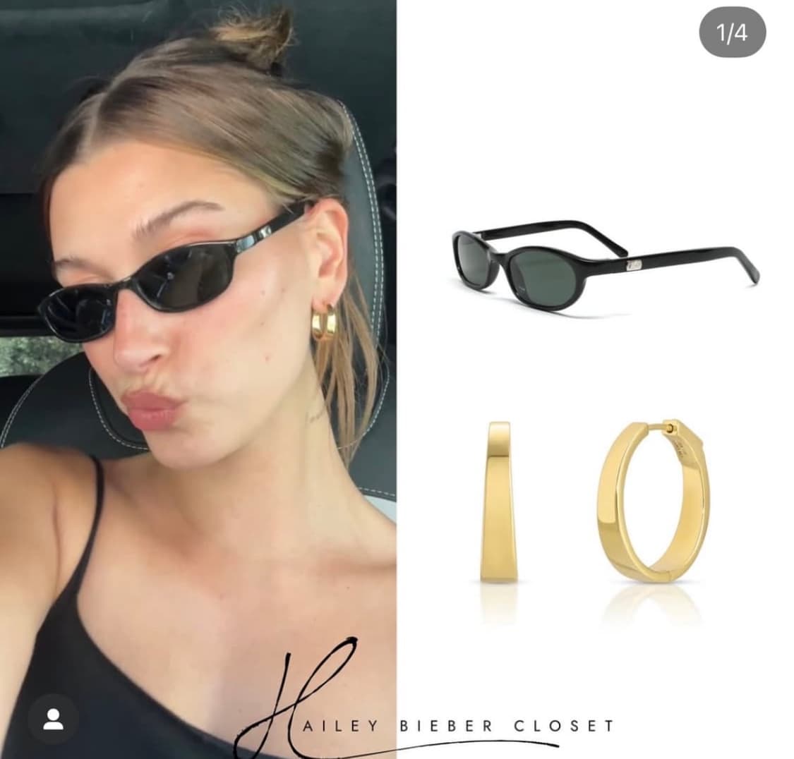 헤일리 비버 선글라스 상품이미지3