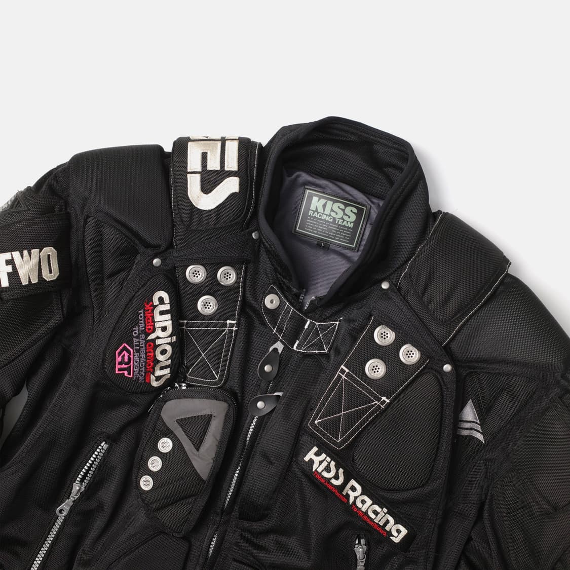1990’s Kiss Racing Mesh Moto Jacket 상품이미지4