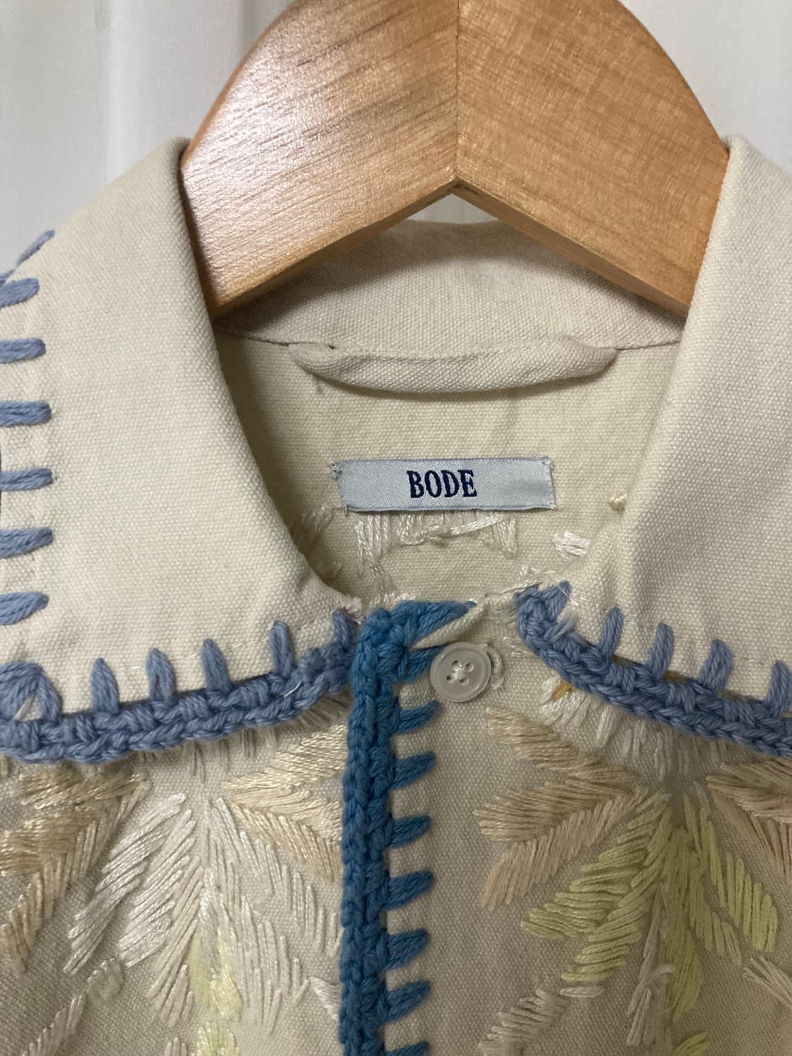 Bode 보디 크로세 반팔 셔츠 자켓 s/m 상품이미지7