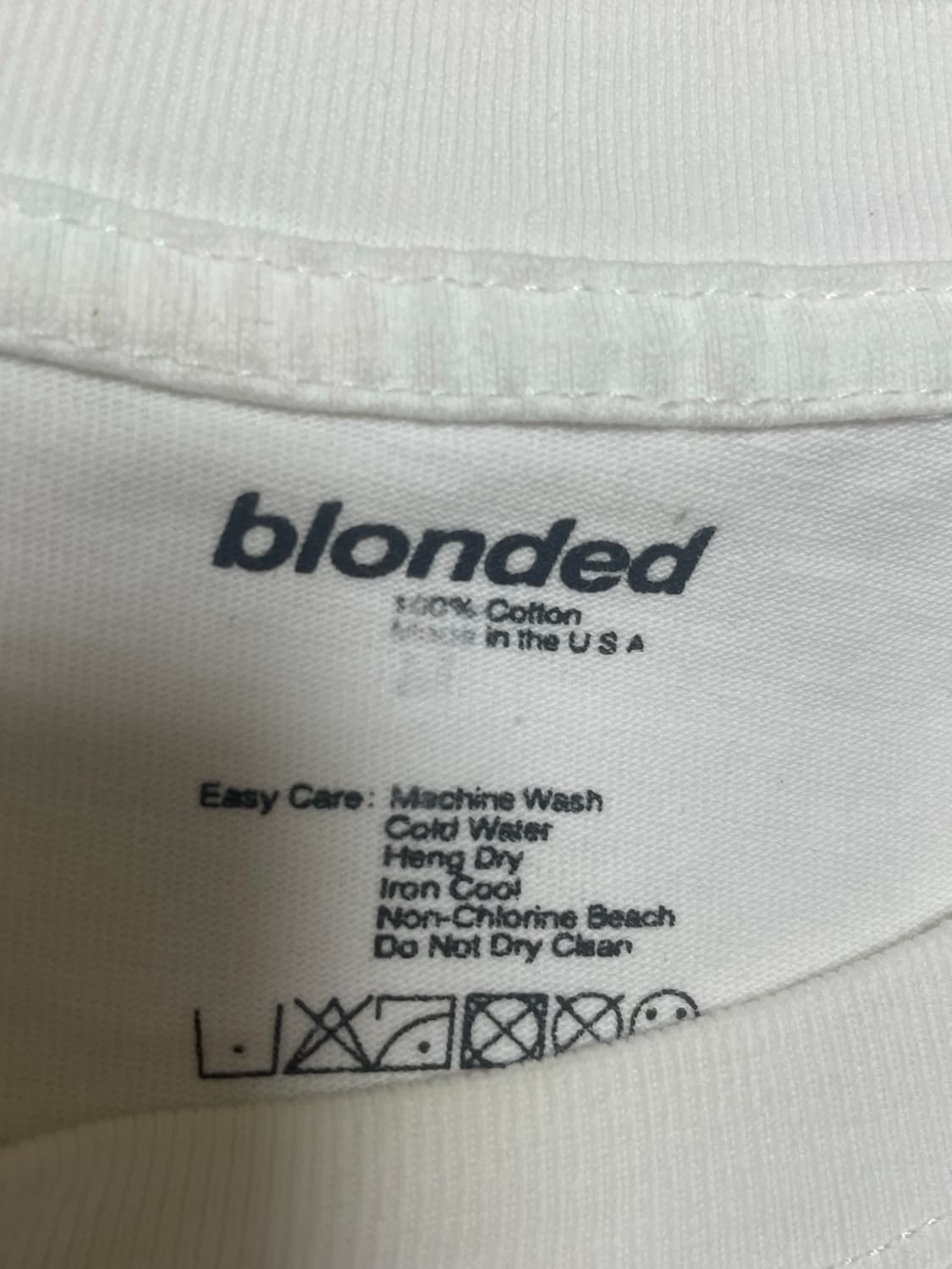 프랭크 오션 blonde 티셔츠 (Frank Ocean Blonde) 상품이미지5