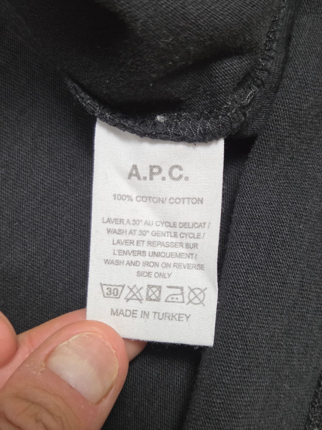 [A.P.C.] 아페쎄 뤼 마담 로고 반팔 티셔츠 | S00199 상품이미지4