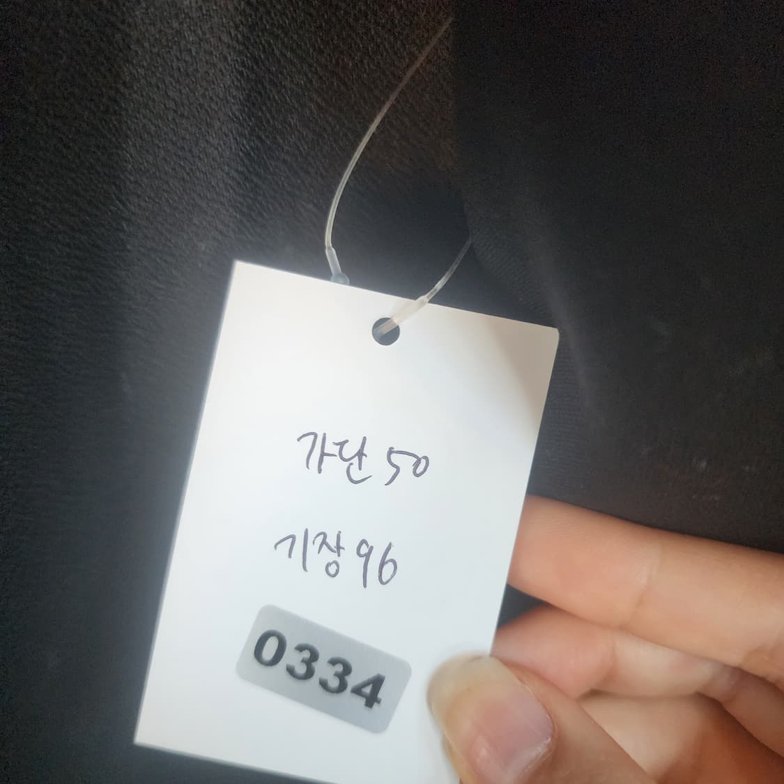 미샤 블랙 롱 코트 상품이미지9