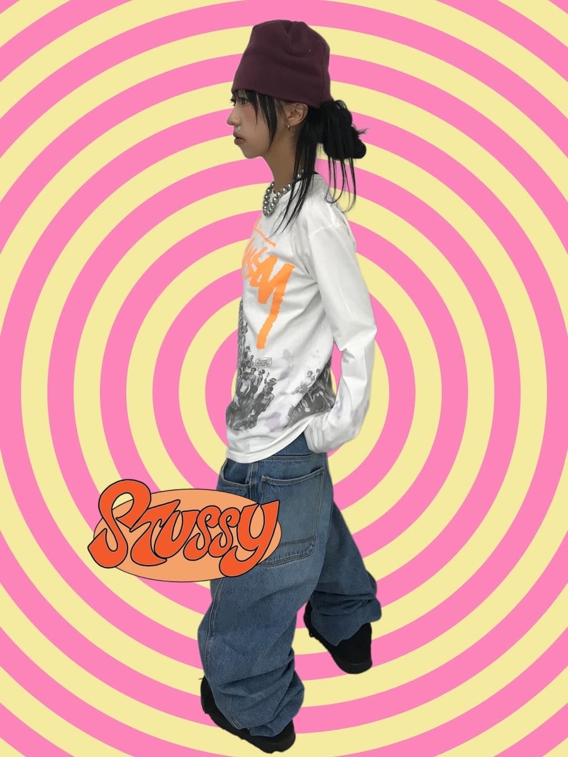 < Stussy Beach Mob L/S > 상품이미지1