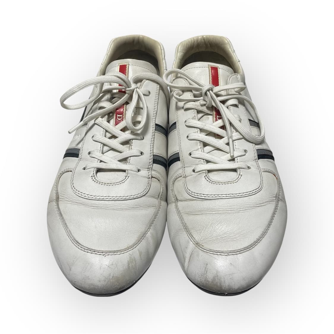 290) 프라다 스포츠 리네아로사 카프스킨 레더 스니커즈 상품이미지3