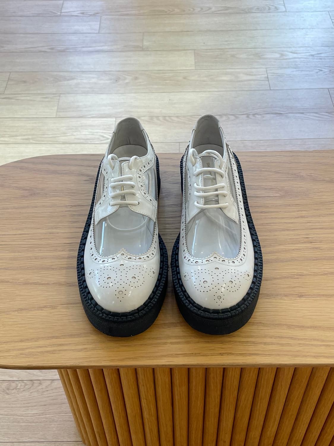 꼼데가르송 white oxford  creeper 상품이미지2