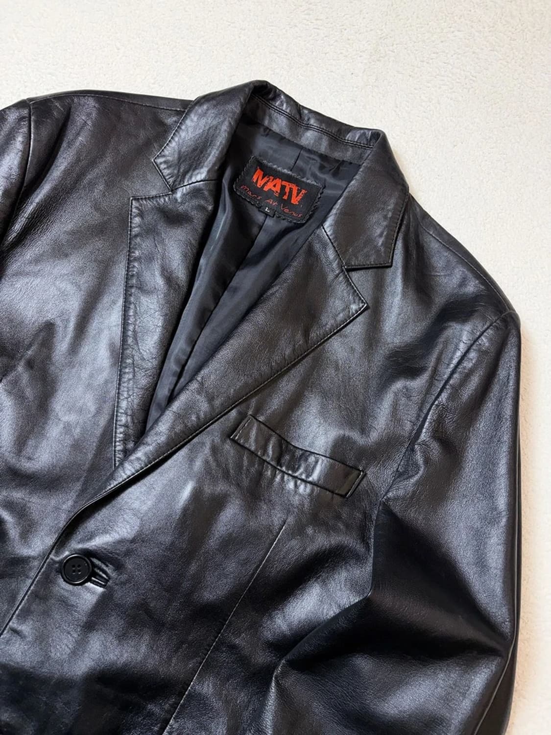 MATV 00's 양가죽 블레이저 자켓 PN9198 상품이미지2