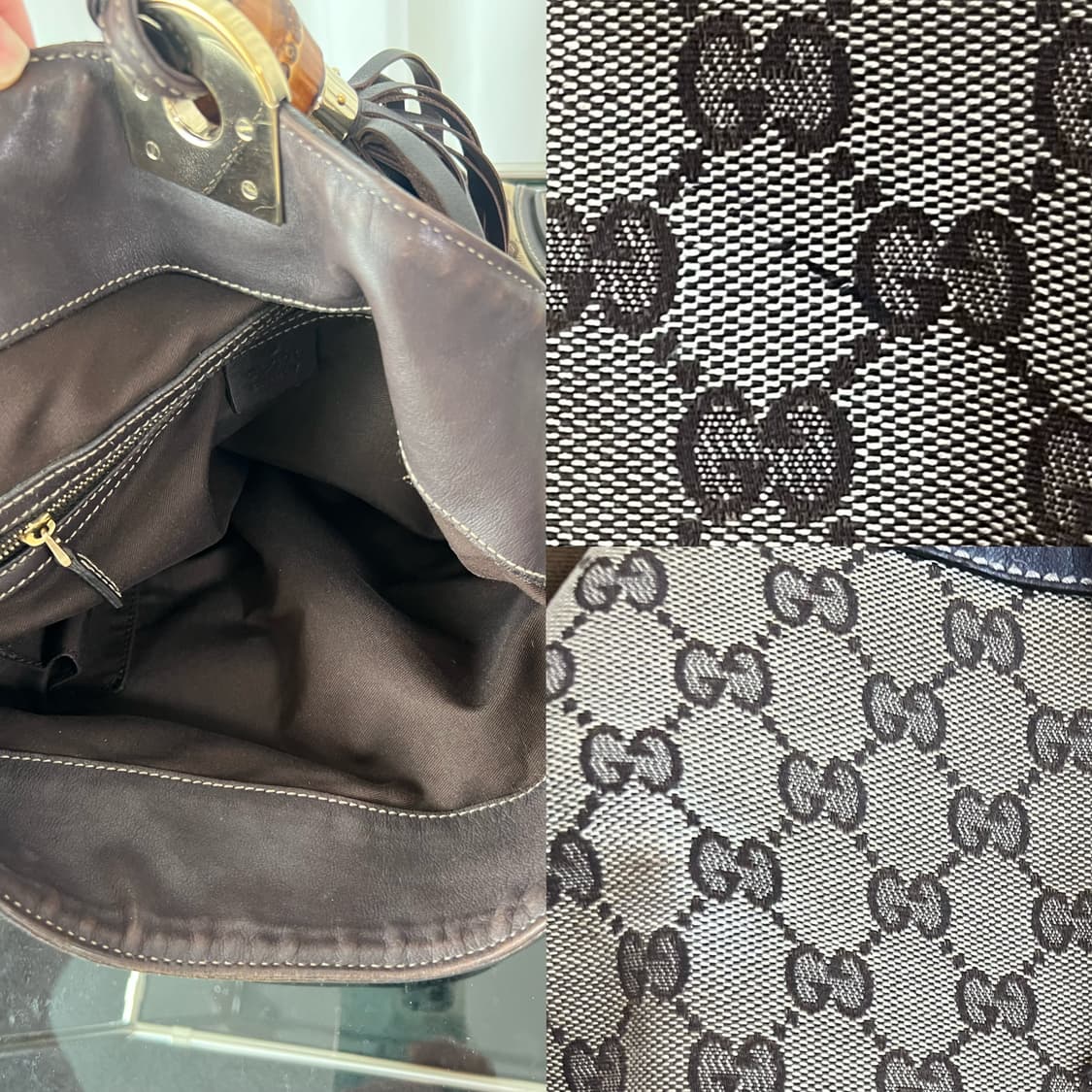 구찌 인디 뱀부 숄더백 상품이미지9