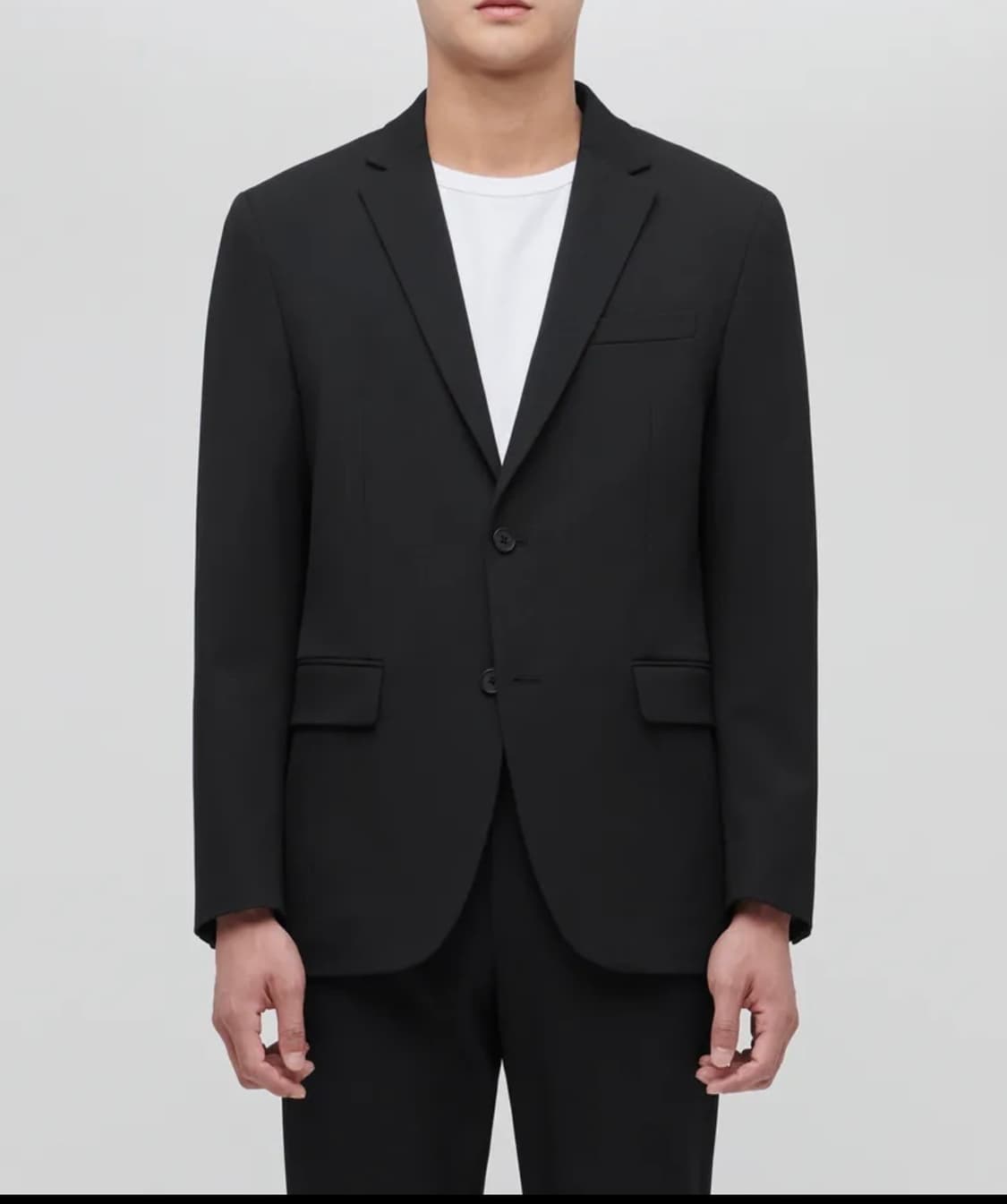 [M]무신사스탠다드 베이식 블레이저/블랙 상품이미지2