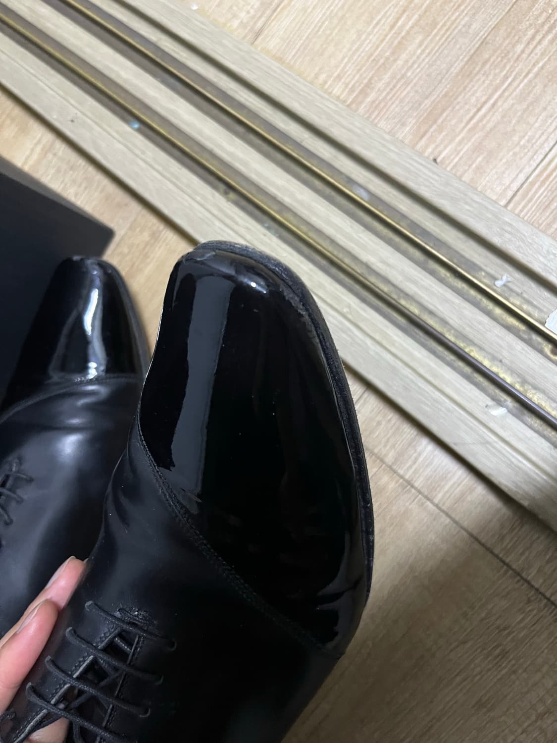 디올옴므 half leather 더비슈즈 상품이미지8