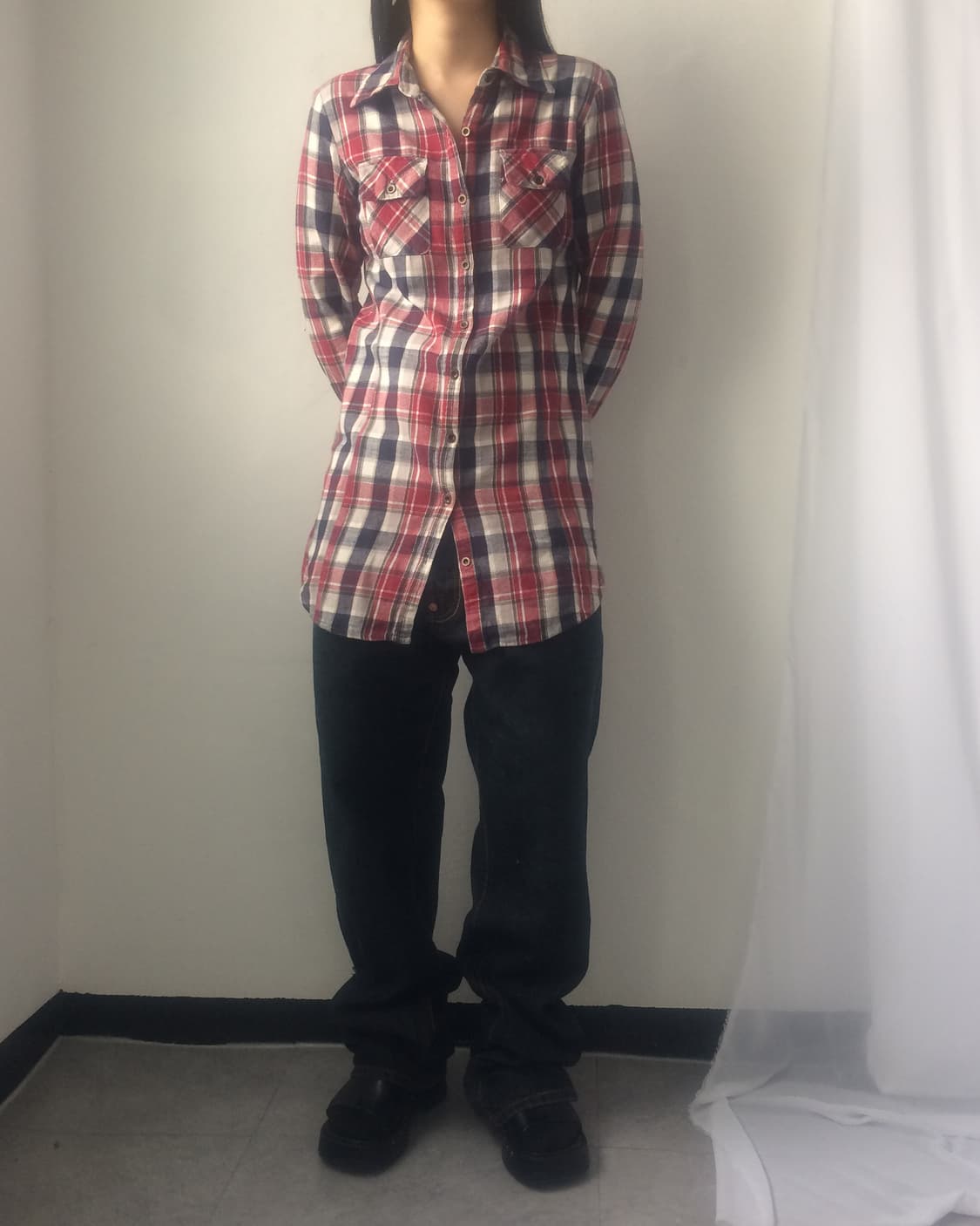Check pattern shirt 상품이미지4