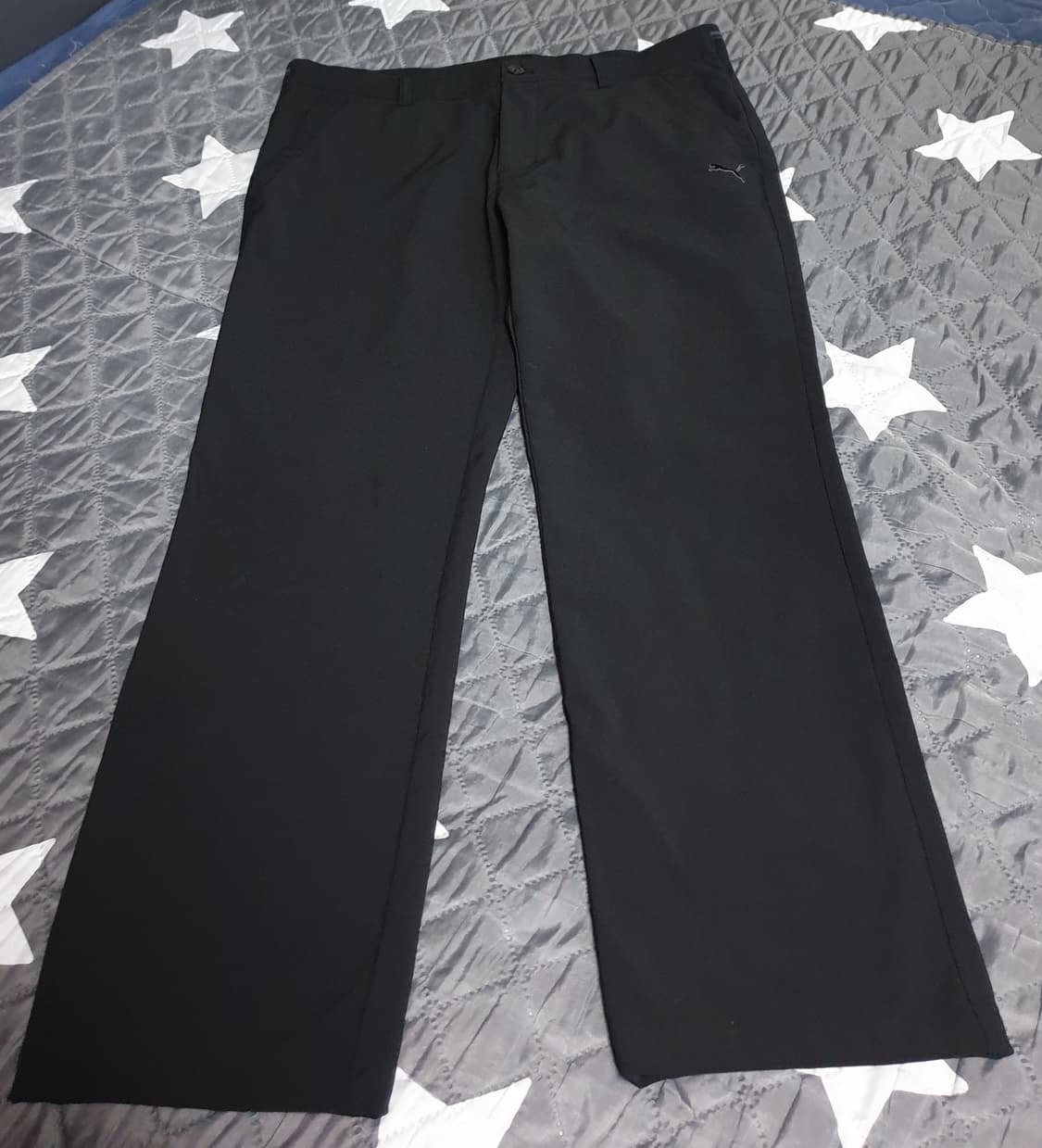 푸마 골프 이중직원단 스판 팬츠 블랙 (36) 상품이미지1