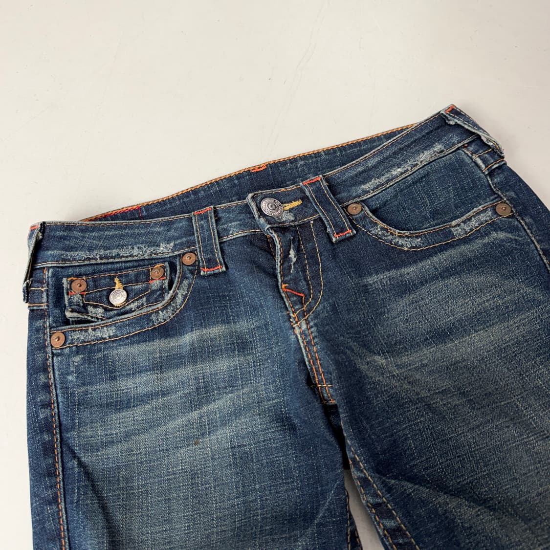 트루릴리전 Y2K 조이 부츠컷 데님팬츠 상품이미지4