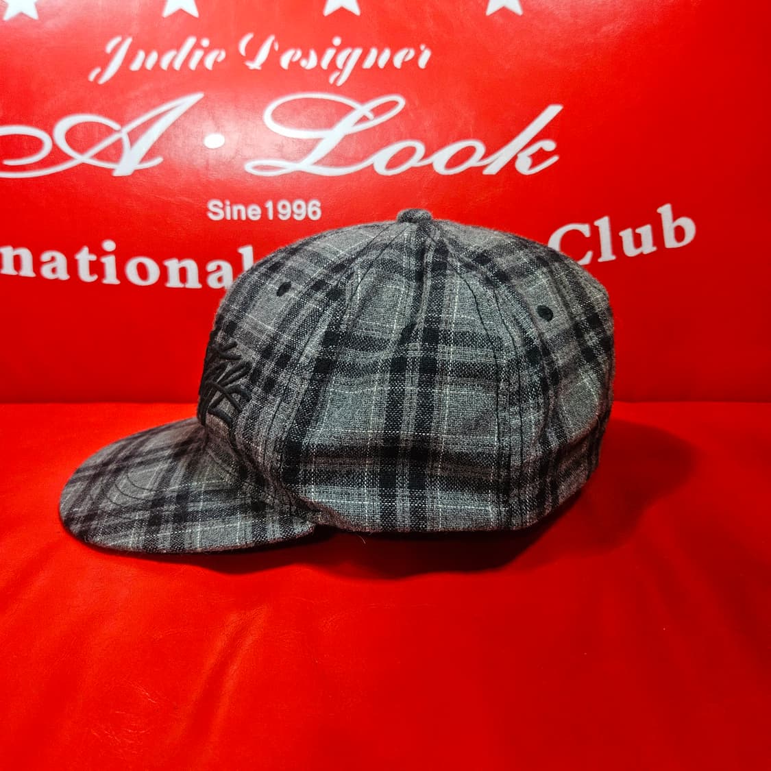 에어로포스테일 in USA 차콜 체크 스냅백
 상품이미지4