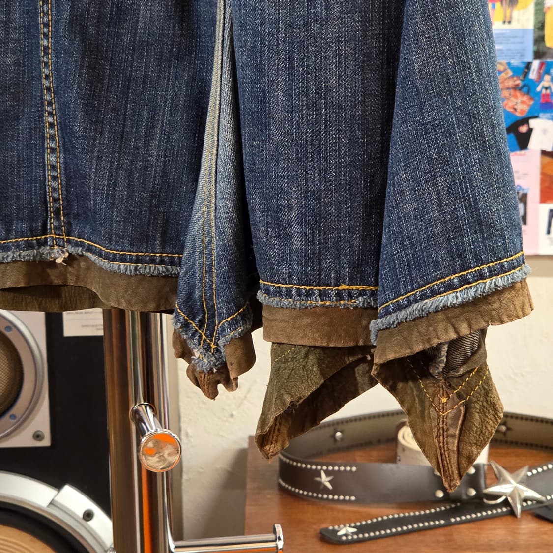 에스크 코르셋 포인트 그런지 스커트 상품이미지7