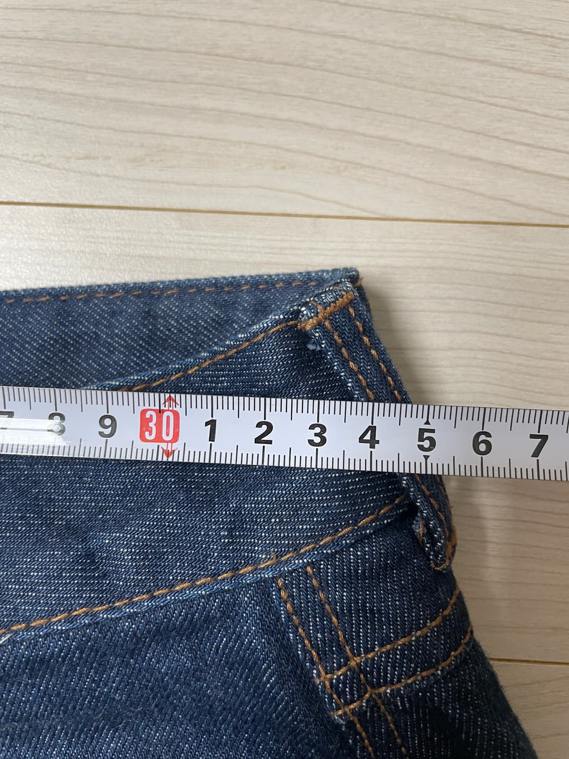 마리떼 프랑소와 저버 와이드 데님 M 상품이미지3