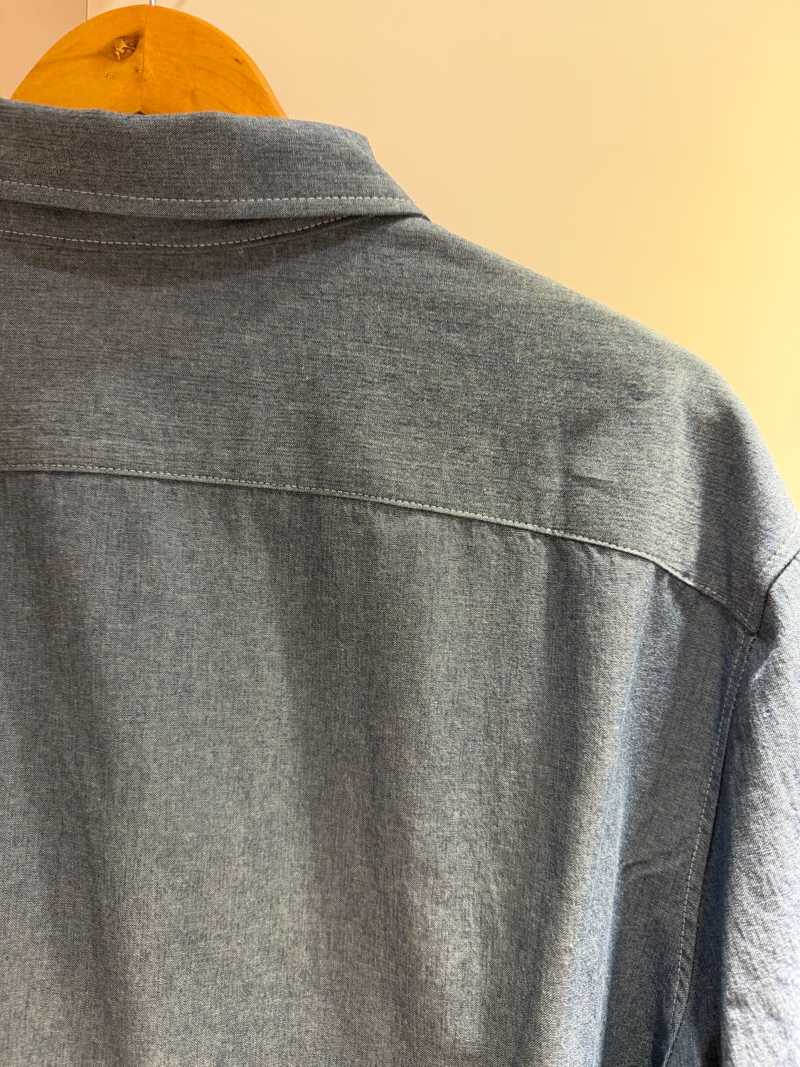 틀영 op 라이트 스트라이프 셔츠 / 올데이 투포켓 샴브레이 셔츠 XL 상품이미지9