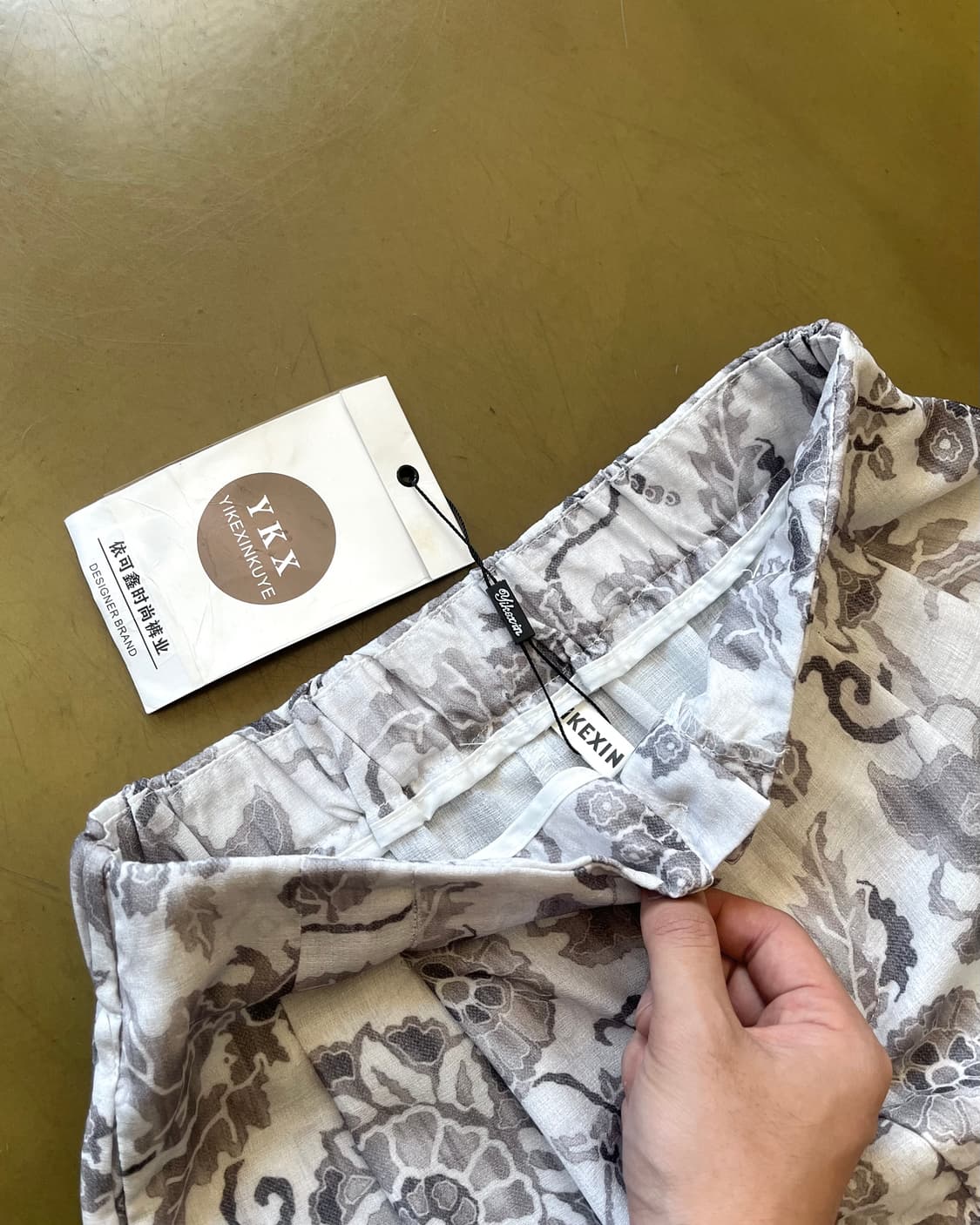 Y.K.X Oriental Art Pattern Wide Trouser 상품이미지6