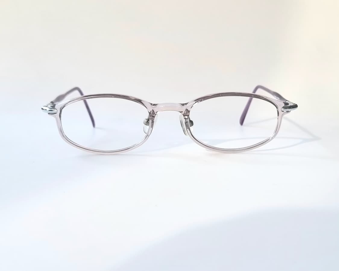 데드스탁 클리어 라벤더 오벌형 안경테 436 상품이미지2