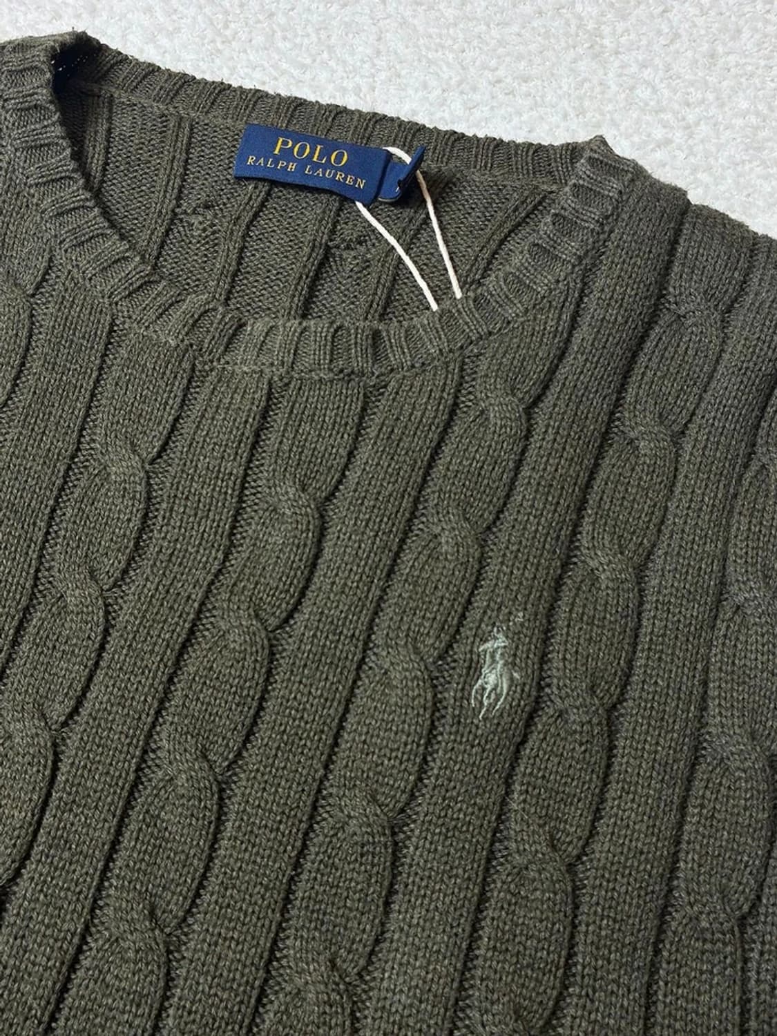 폴로 랄프로렌 10's 시그니처 신형 꽈배기 니트 PN6345 상품이미지3