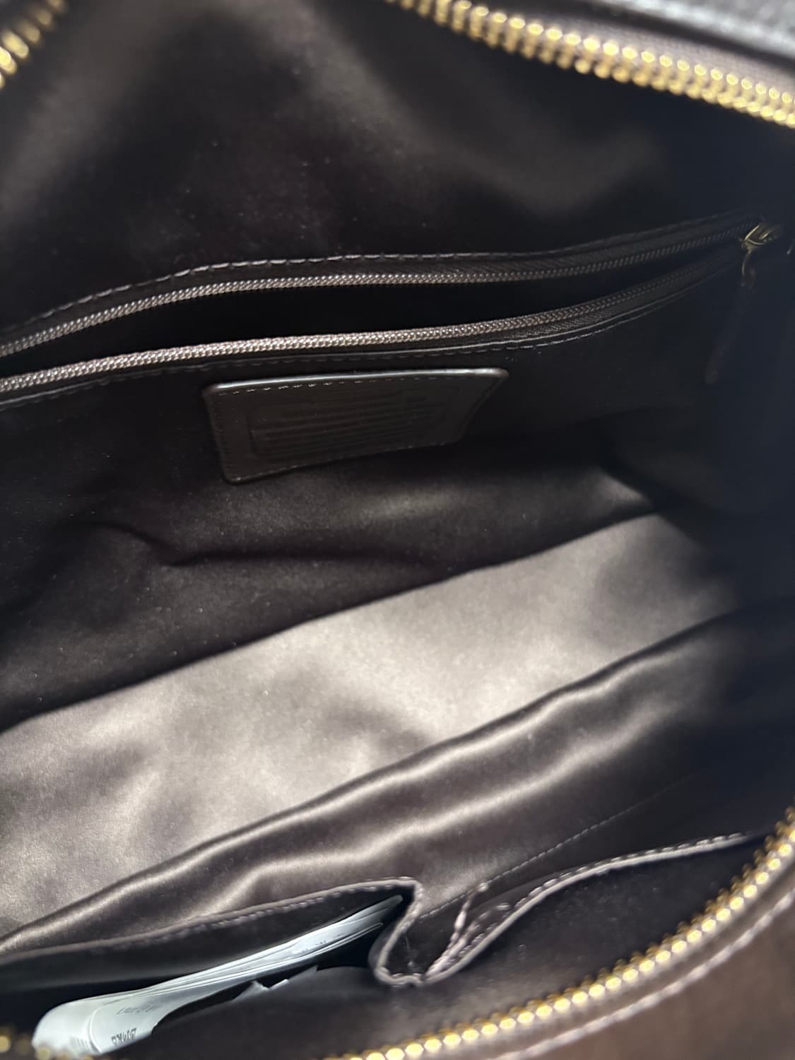 코치 캠벨레더 사첼백 상품이미지4