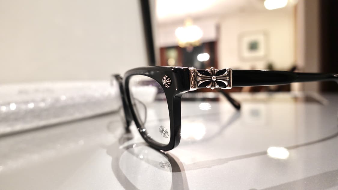 크롬하츠 콕스어커 블랙/실버 안경 상품이미지4