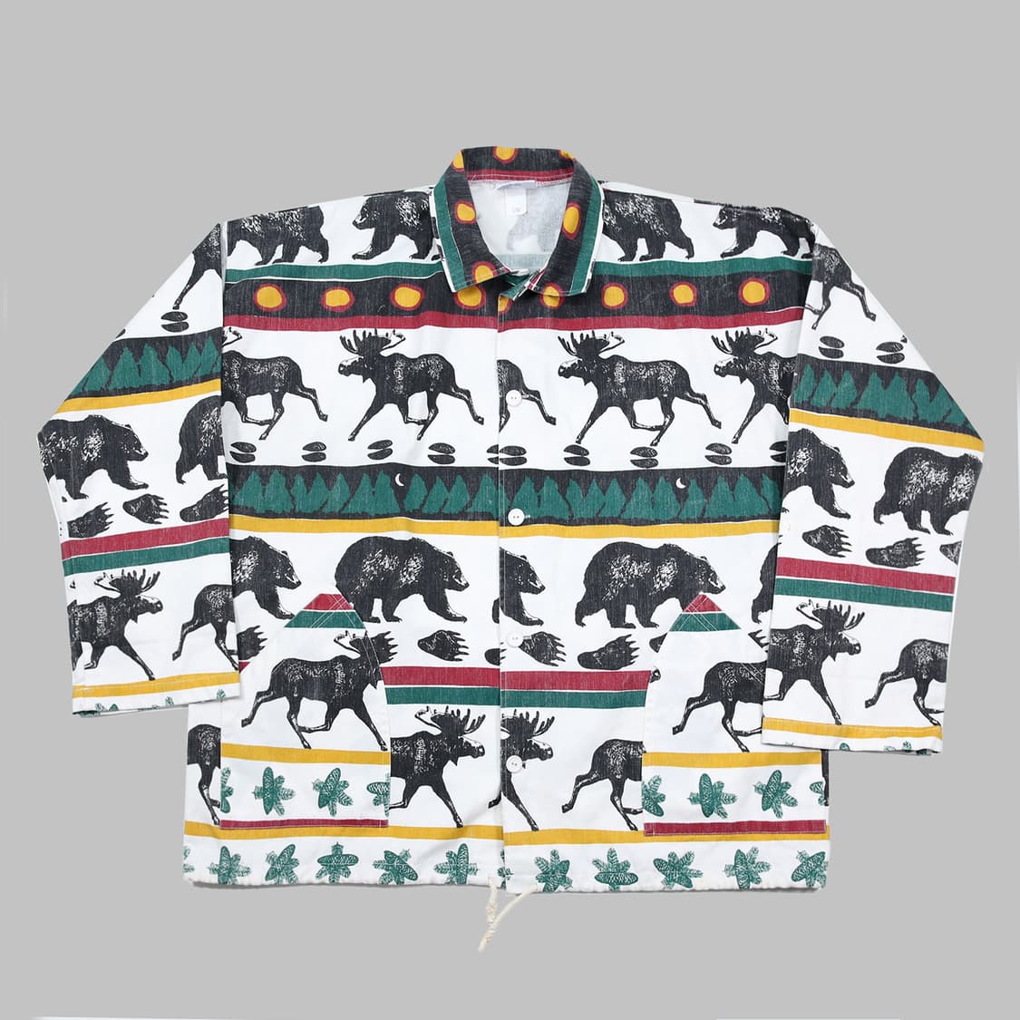 Michigan rag 미시간 래그 90s 캔버스 자켓 (free) 상품이미지1