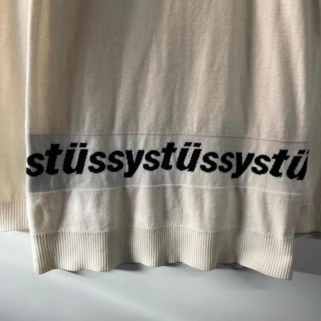 스투시 스펠아웃 롱 니트 상품이미지4