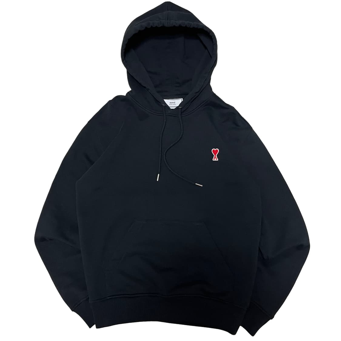 🖤 아미 하트 로고 후드티 (블랙) 상품이미지2