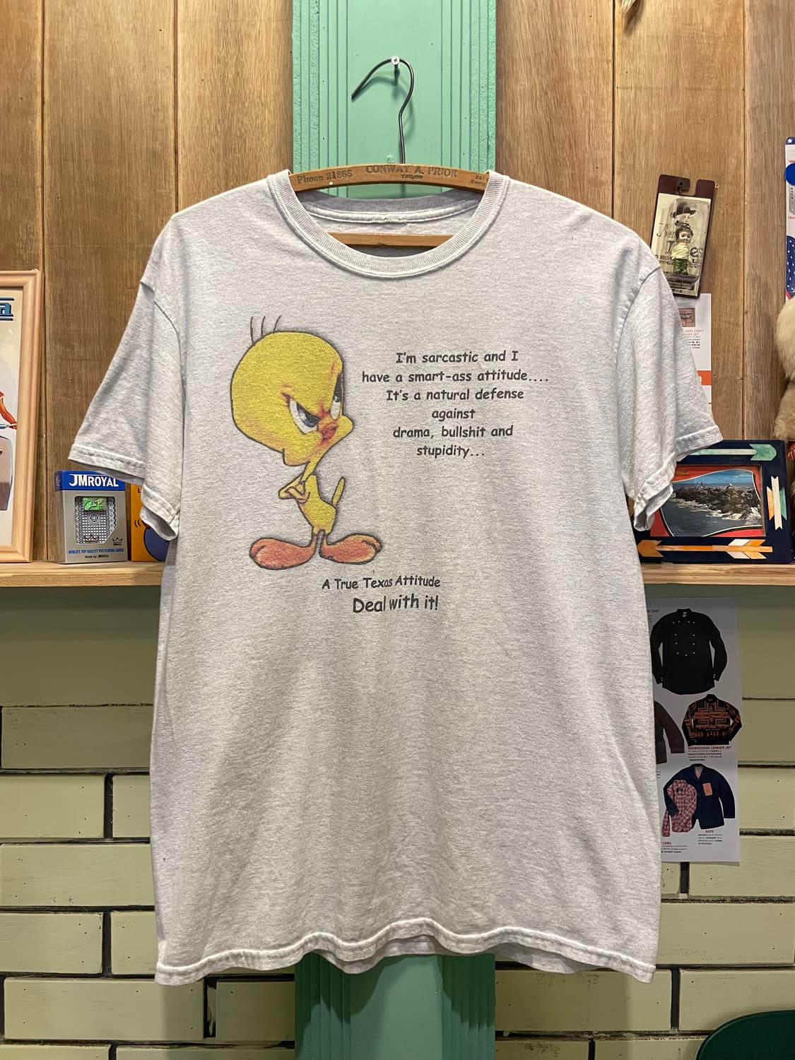 1990-00's Vintage Tweety Graphic Tee  상품이미지1