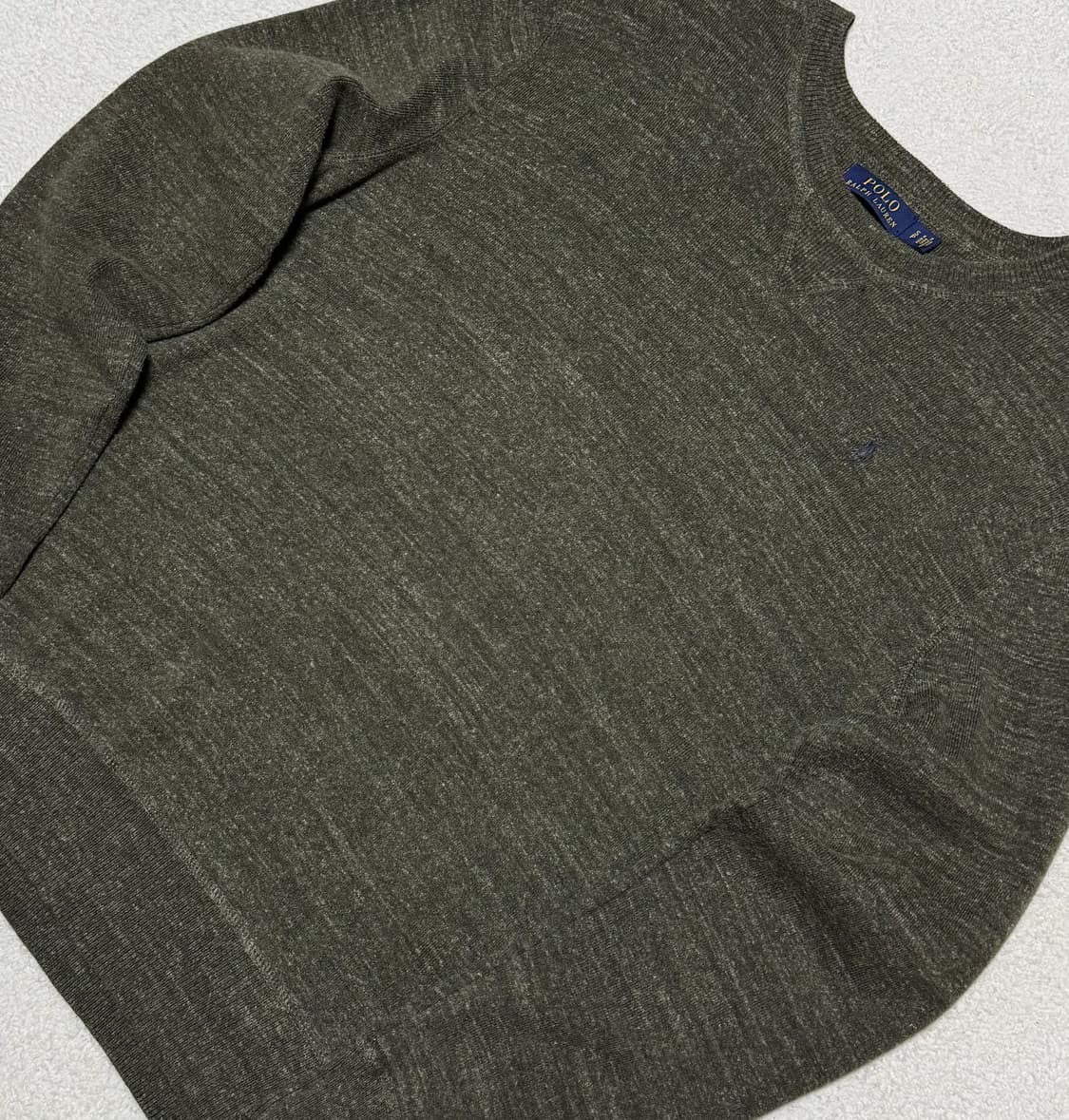 폴로 랄프로렌 딥카키/딥블루 니트 상품이미지3