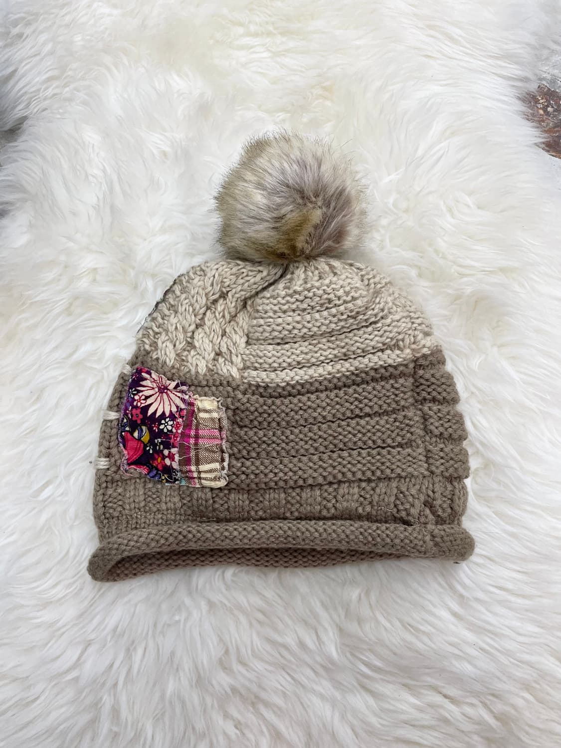 모리 패치 방울 비니🤎 상품이미지5