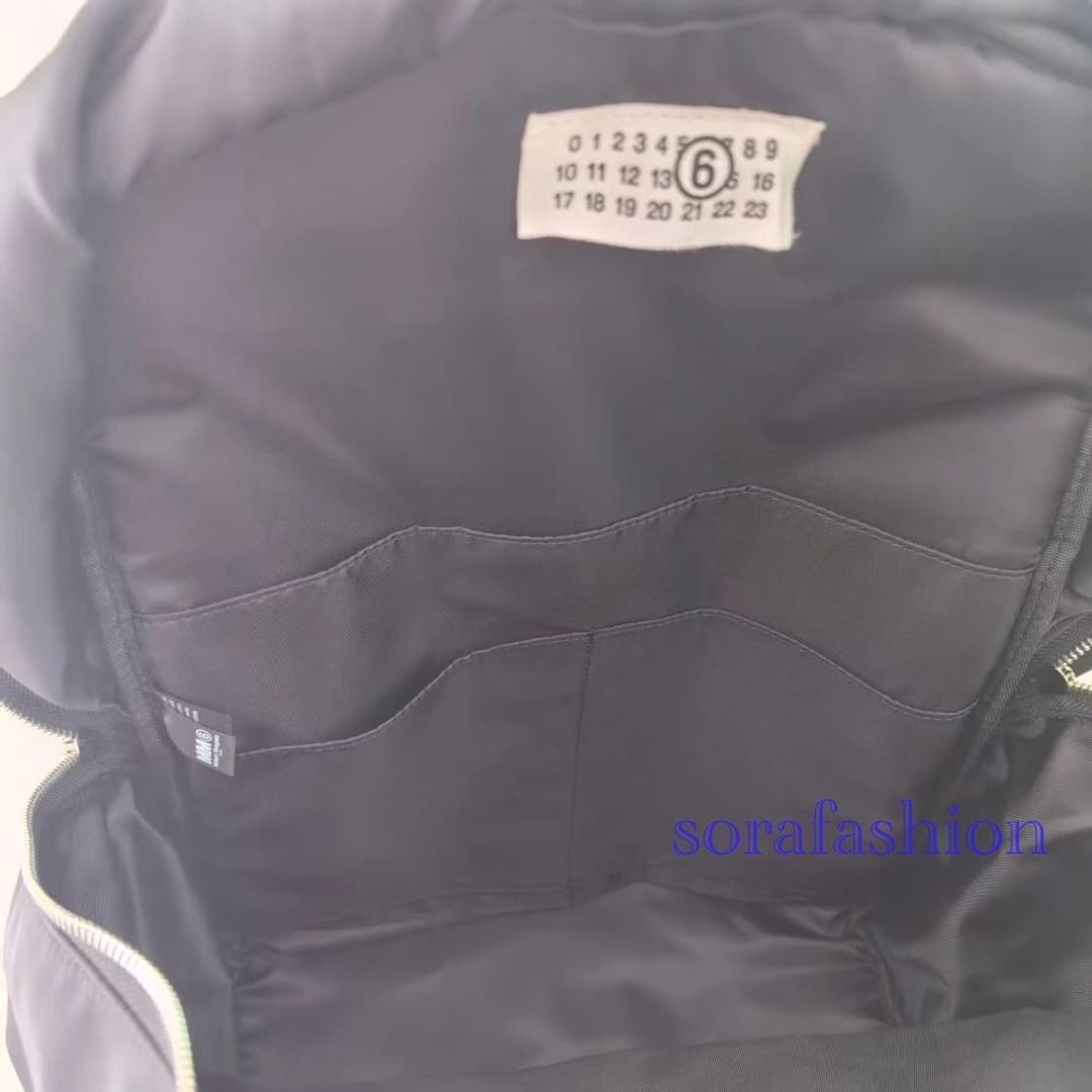 마르지엘라 mm6 블랙 백팩 유니섹스 상품이미지8