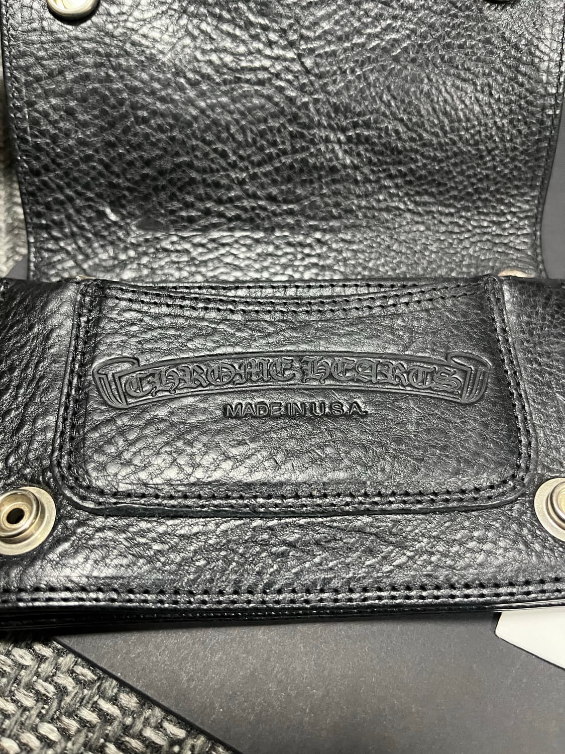 크롬하츠 크로스패치 장지갑 상품이미지3