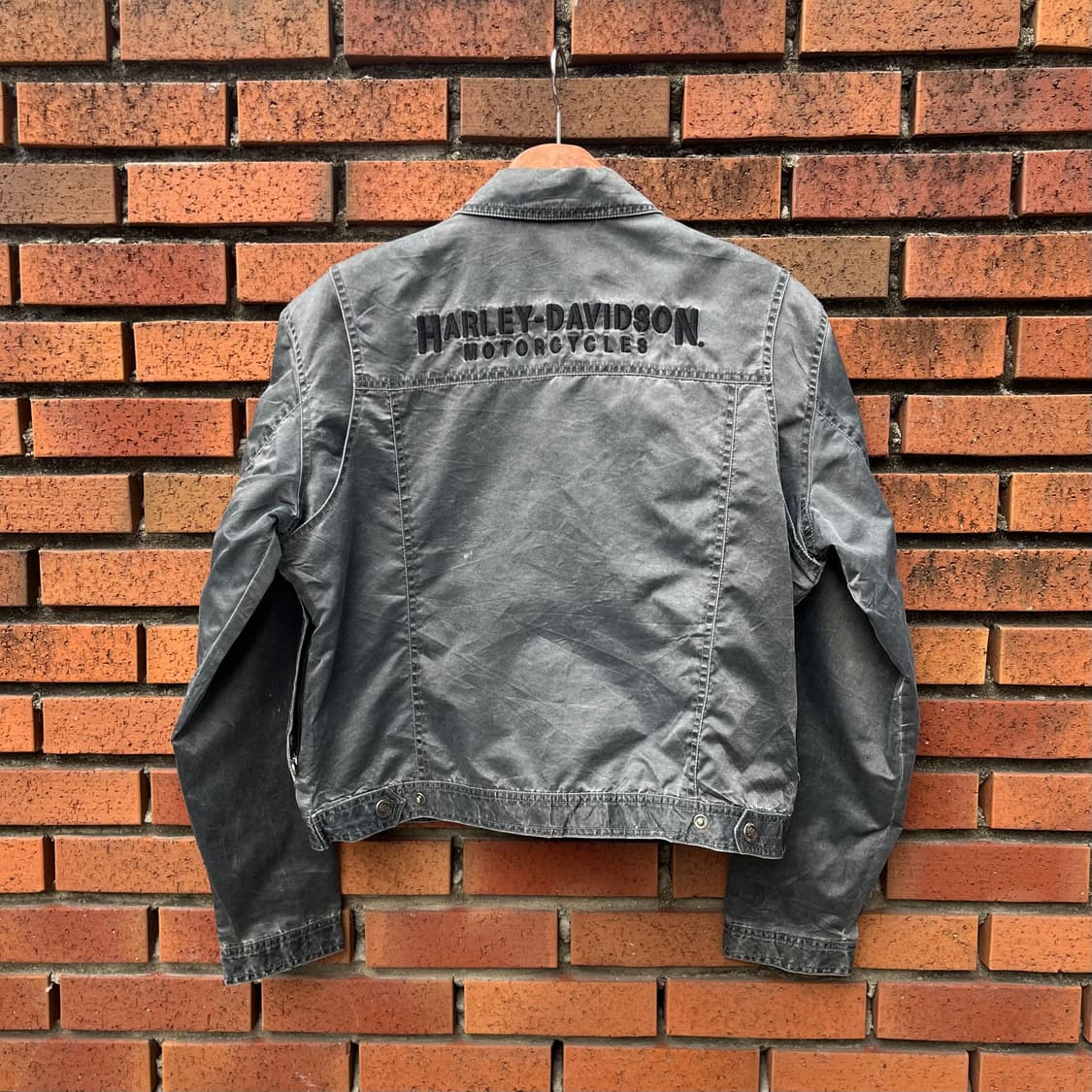 할리데이비슨 나일론 트러커 자켓 (100-105) 상품이미지3