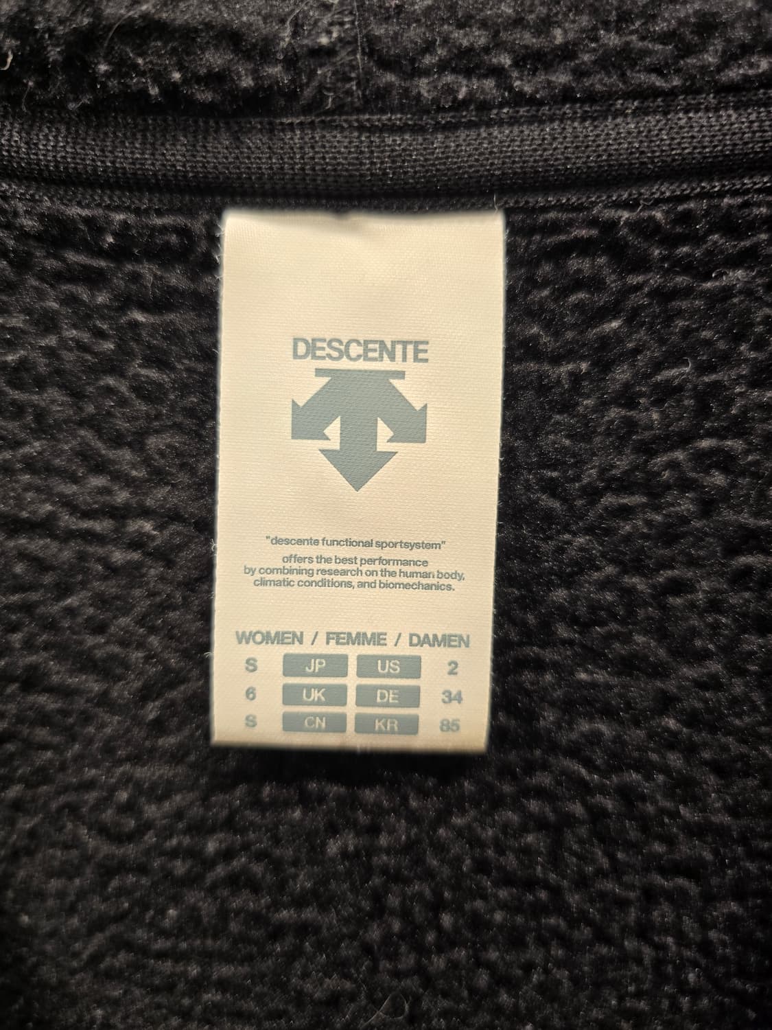 데상트 스위스 스키팀 후리스 85(S) 상품이미지7