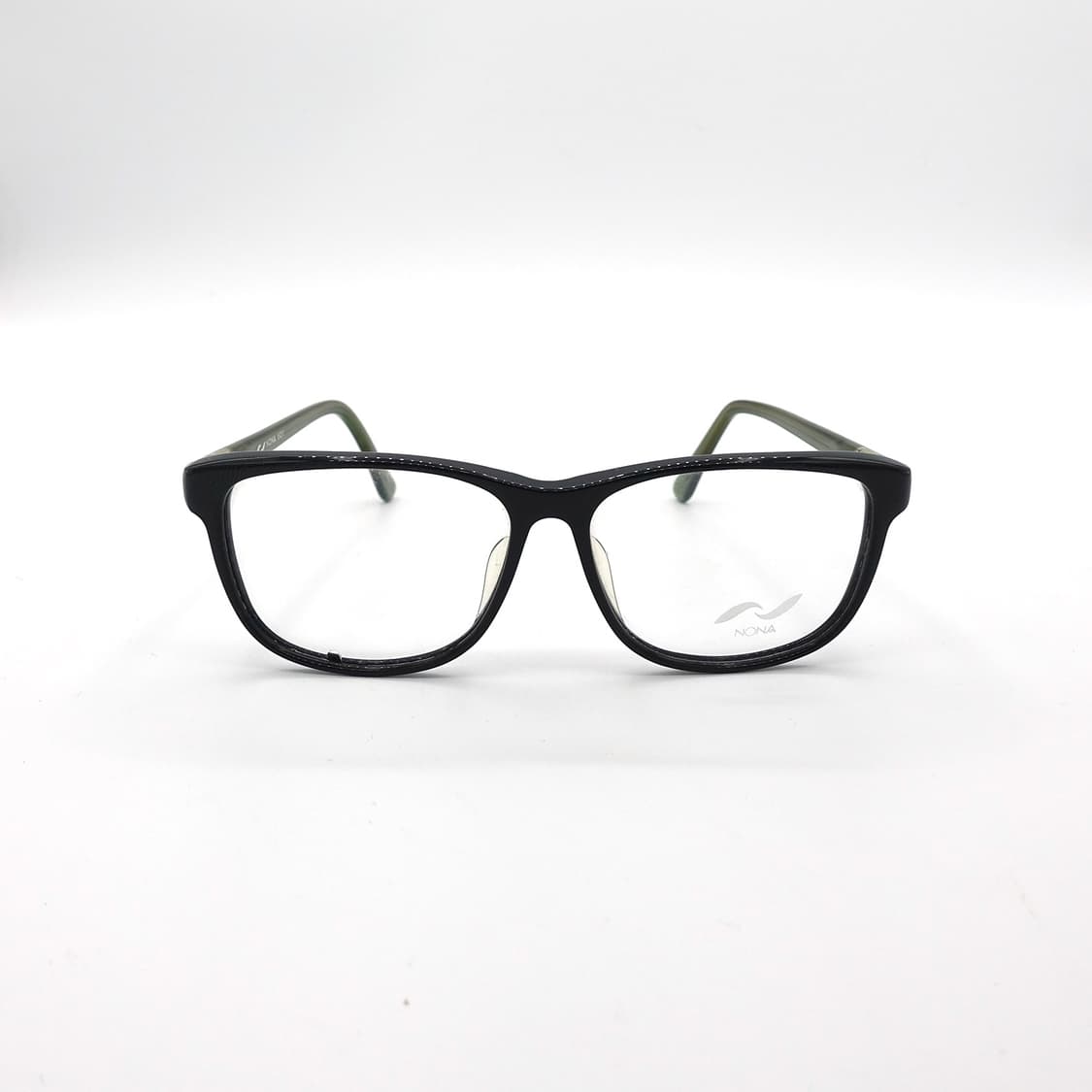 NONA 아세테이트 블랙 말차 긱시트 뿔테 안경 상품이미지2