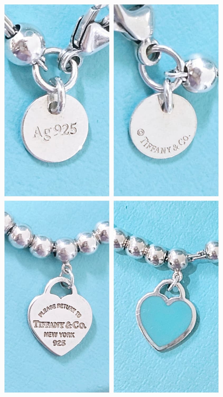 티파니앤코 리턴투 민트 비즈 팔찌 [S사이즈/17cm] [정품/풀박스] 상품이미지2