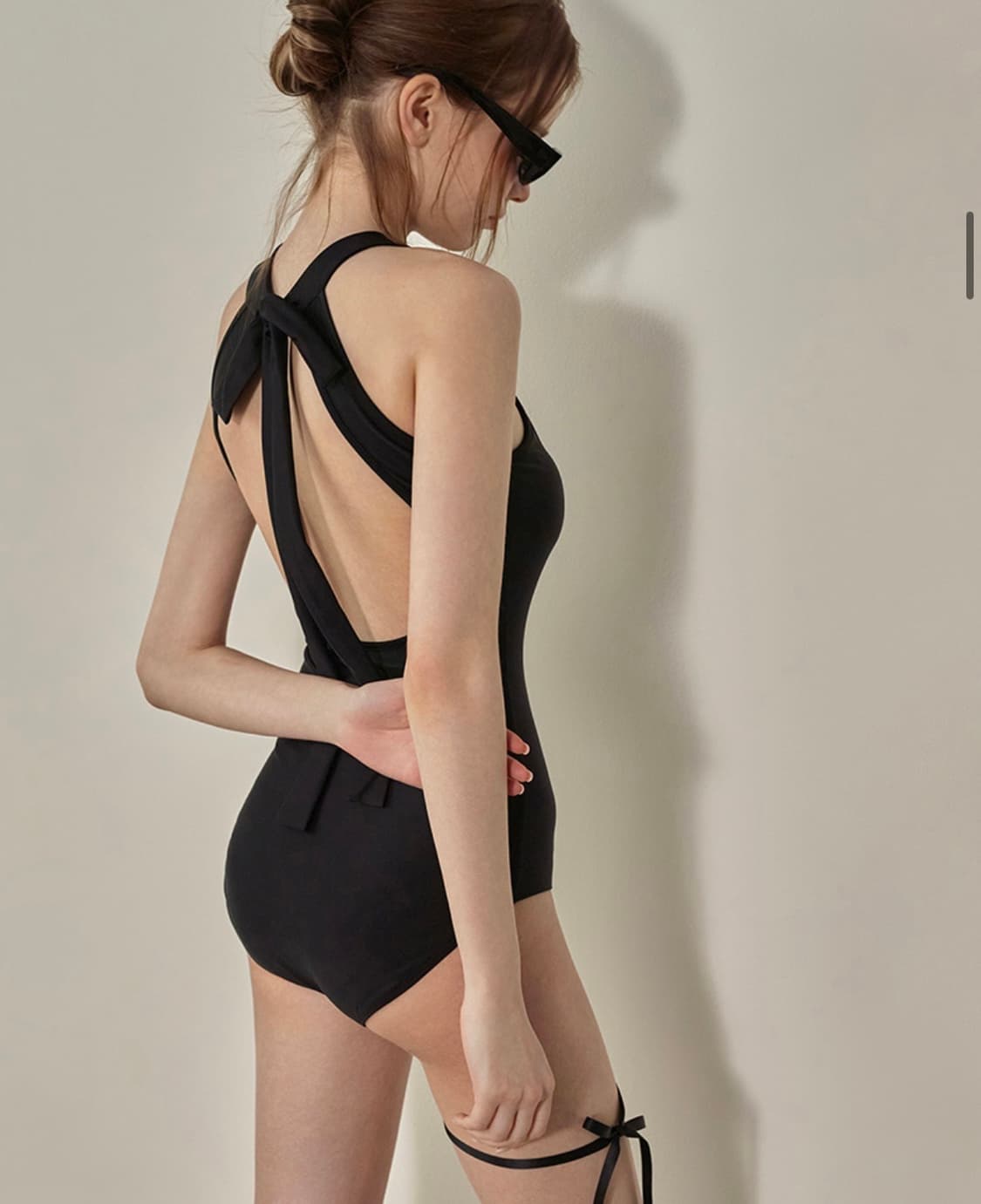 비키니밴더 베티 홀터넥 리본 모노키니 상품이미지2