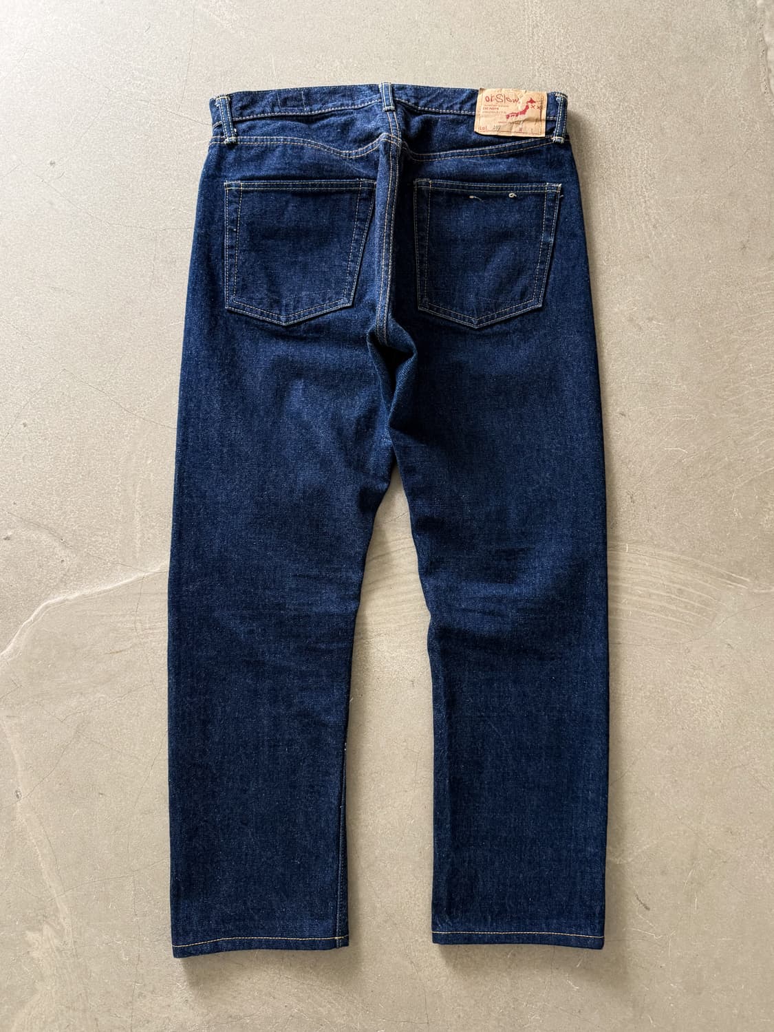 OrSlow Lot 107 Selvedge Denim Pants 상품이미지3