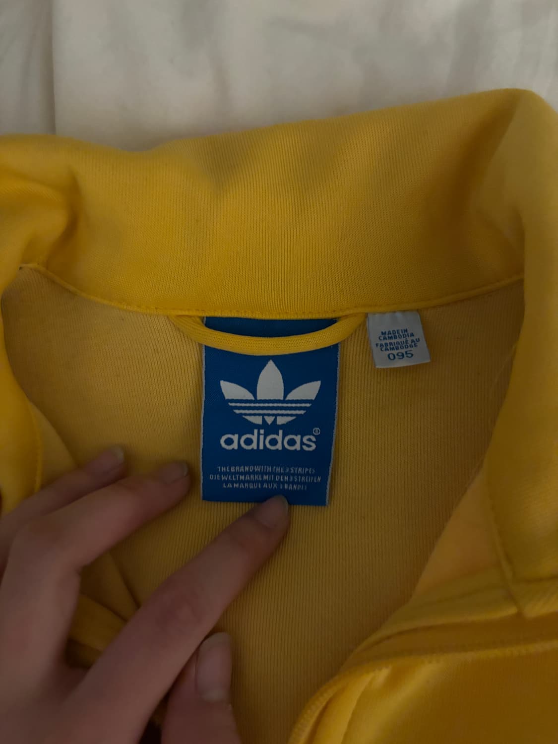 아디다스 구파 옐로우 져지 상품이미지3