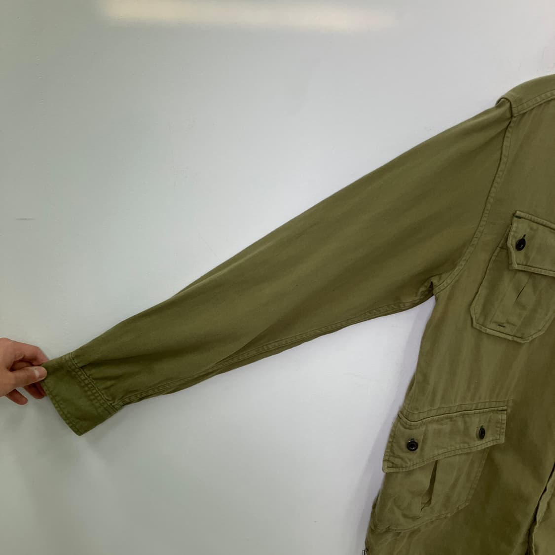 Schott 쇼트 퍼티그 유틸리티 셔츠 자켓 L 상품이미지5