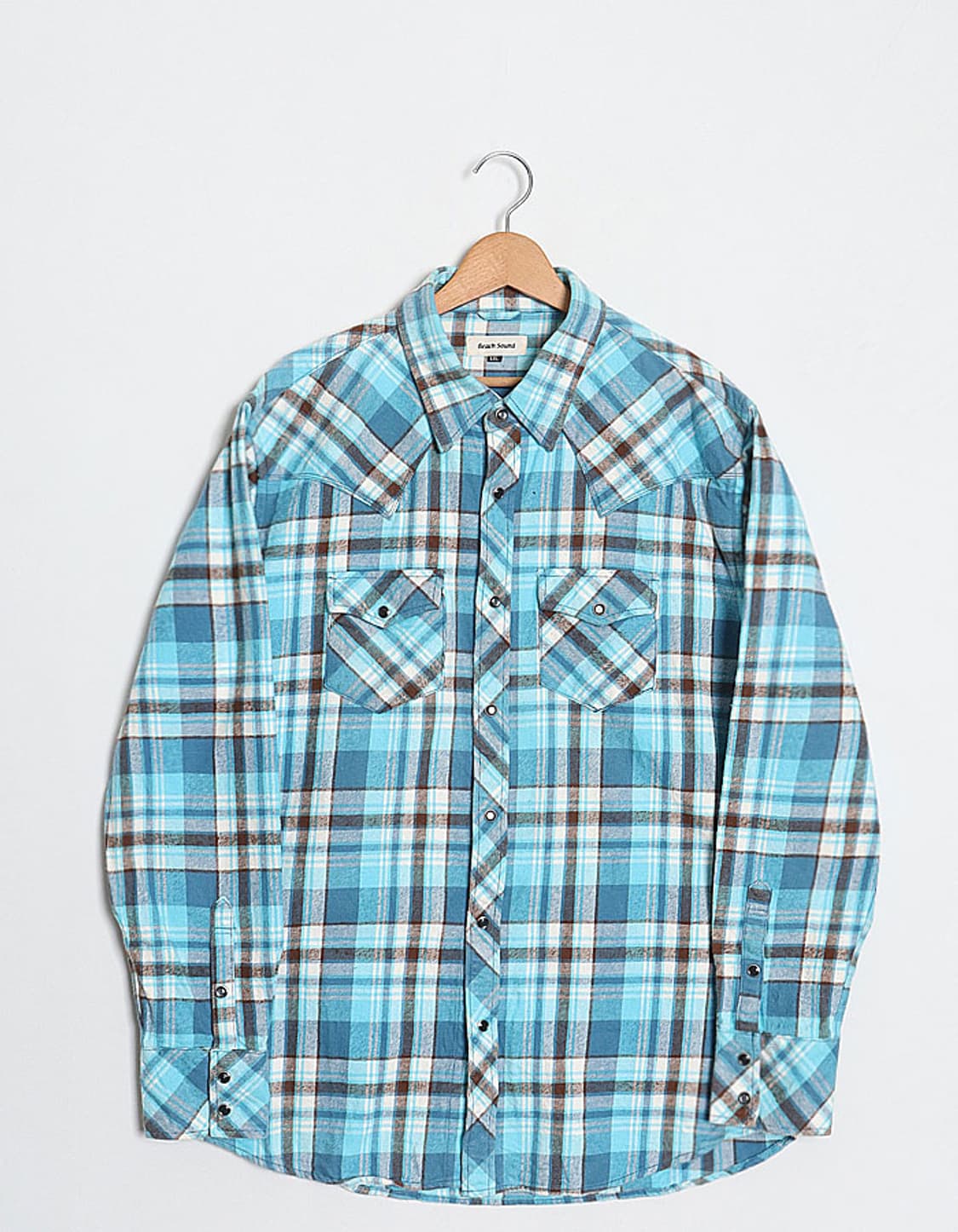 Beach Sound Flannel Western Shirts 상품이미지1